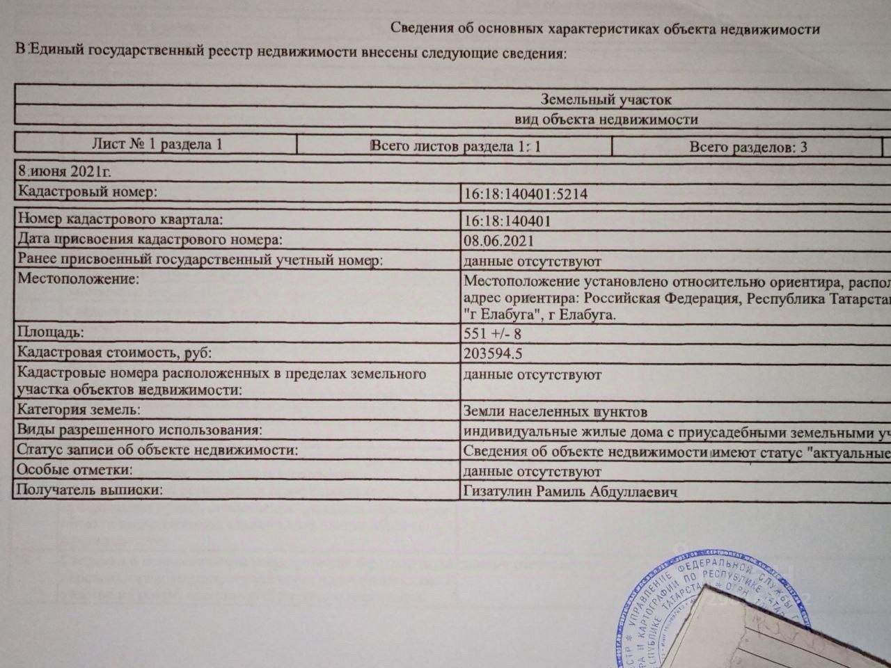 Купить земельный участок на улице Казанская в городе Елабуга, продажа  земельных участков - база объявлений Циан. Найдено 2 объявления