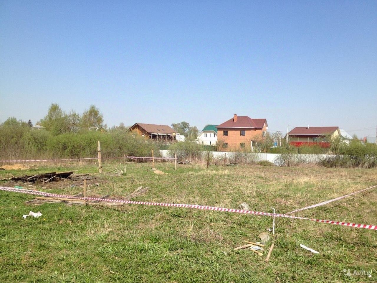 Участки фото без построек