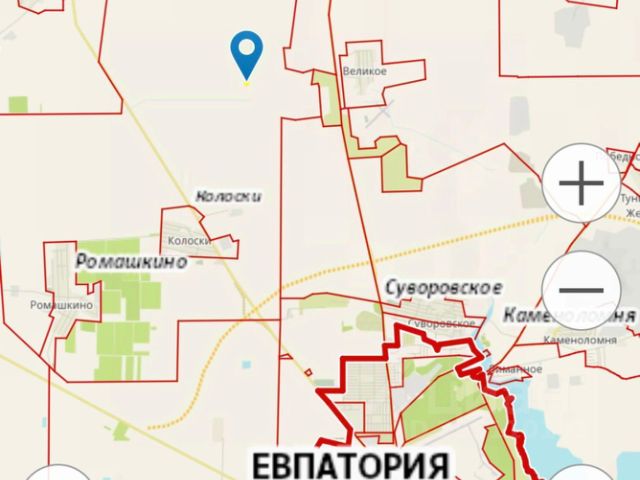 Подробная карта Крыма