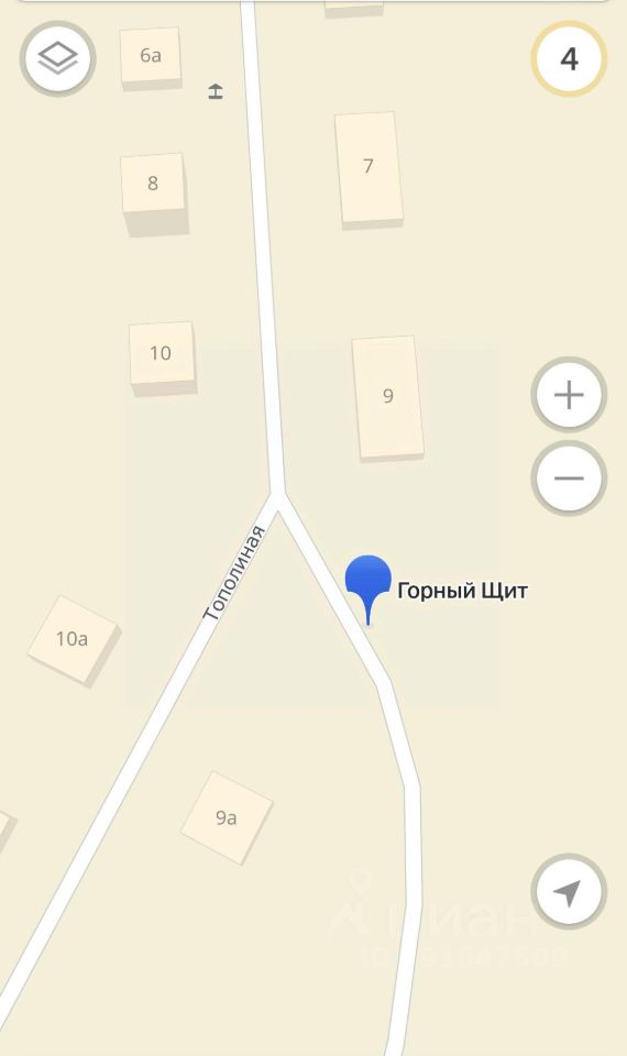 Участок в районе Горный Щит, Екатеринбург. Удобное расположение на улице Тополинная. Отличное место для строительства.