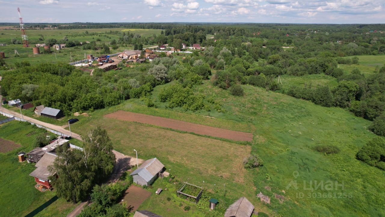 Продаю участок 13сот. ул. Заречная, Московская область, Можайский городской  округ, Клементьево деревня - база ЦИАН, объявление 303661256