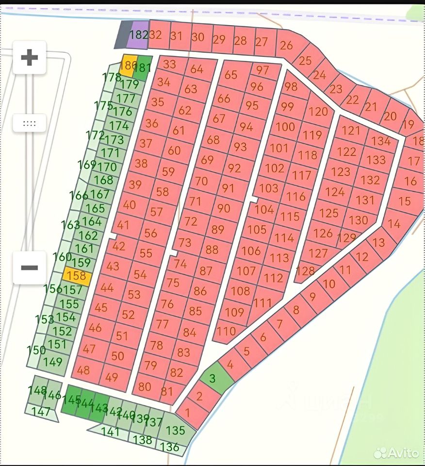 Продаю участок 12сот. Московская область, Воскресенск городской округ,  Михеевская долина-3 коттеджный поселок - база ЦИАН, объявление 300723299