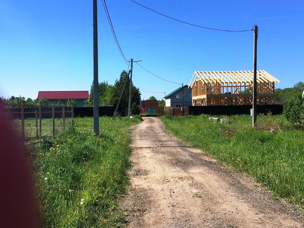 Купить земельный участок в деревне Мякишево Московской области, продажа  земельных участков - база объявлений Циан. Найдено 6 объявлений