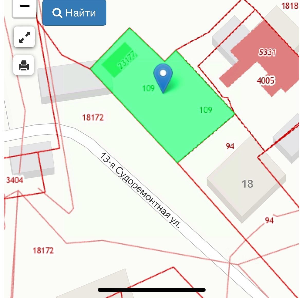 Купить земельный участок на улице 13-я Судоремонтная в городе Омск, продажа  земельных участков - база объявлений Циан. Найдено 2 объявления