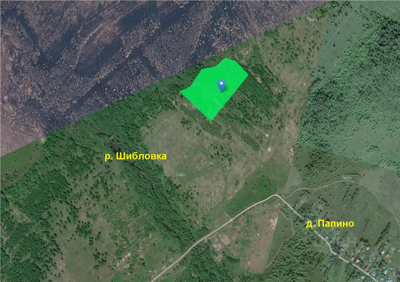 Продажа участка 315сот. Тверская область, Кимрский муниципальный округ, Папино  деревня - база ЦИАН, объявление 302710198