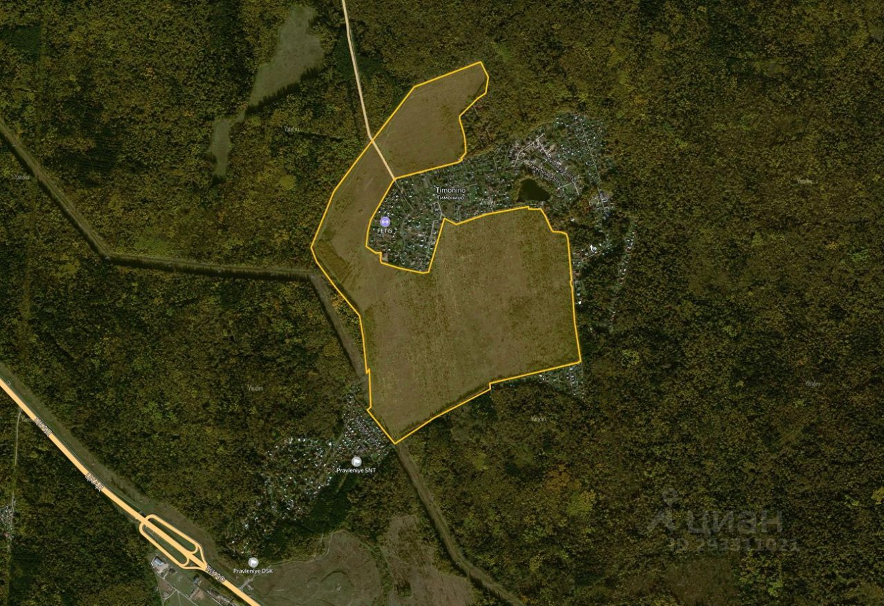 Продажа участка 13671сот. Московская область, Наро-Фоминский городской ...