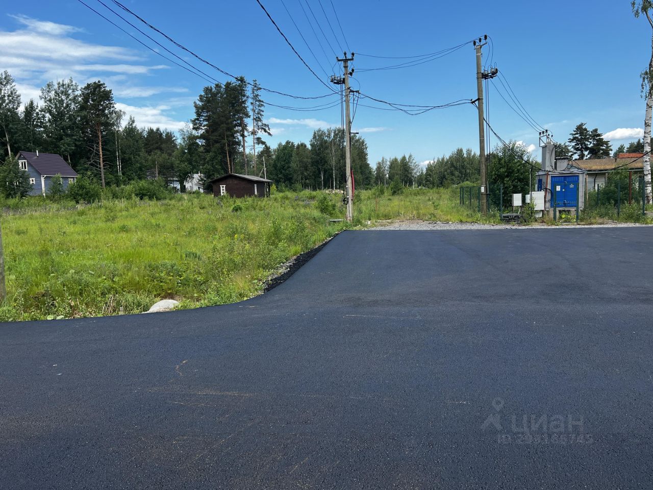 Продажа участка 102сот. Ленинградская область, Выборгский район,  Первомайское с/пос, Ленинское поселок, У реки Сестры коттеджный поселок -  база ЦИАН, объявление 299166745