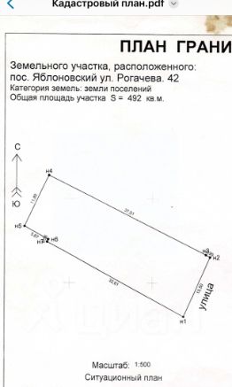 участок 5.0 сот.