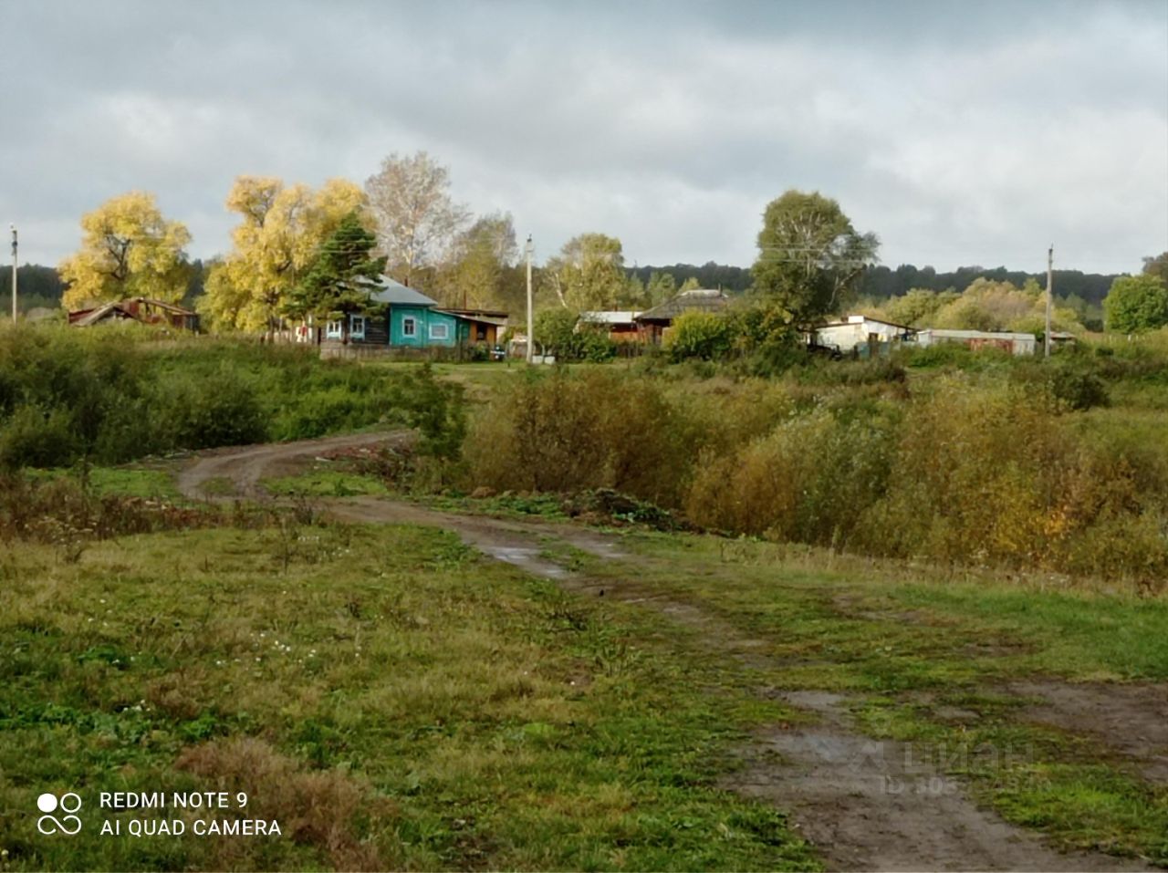 На фотографии изображен загородный дом в традиционном русском стиле, с деревянной отделкой и яркой голубой окраской. Структурные элементы включают веранду и окна с белыми рамами. Вокруг дома расположены зеленые насаждения и кустарники, что создает уютную атмосферу. Основные характеристики включают просторный участок и удобный подъезд к дому по извивающейся дорожке. Используемые материалы — дерево и краска, что подчеркивает естественную красоту и гармонию с окружающей природой. Цветовая палитра включает теплые и натуральные оттенки, создавая спокойное и приятное впечатление.