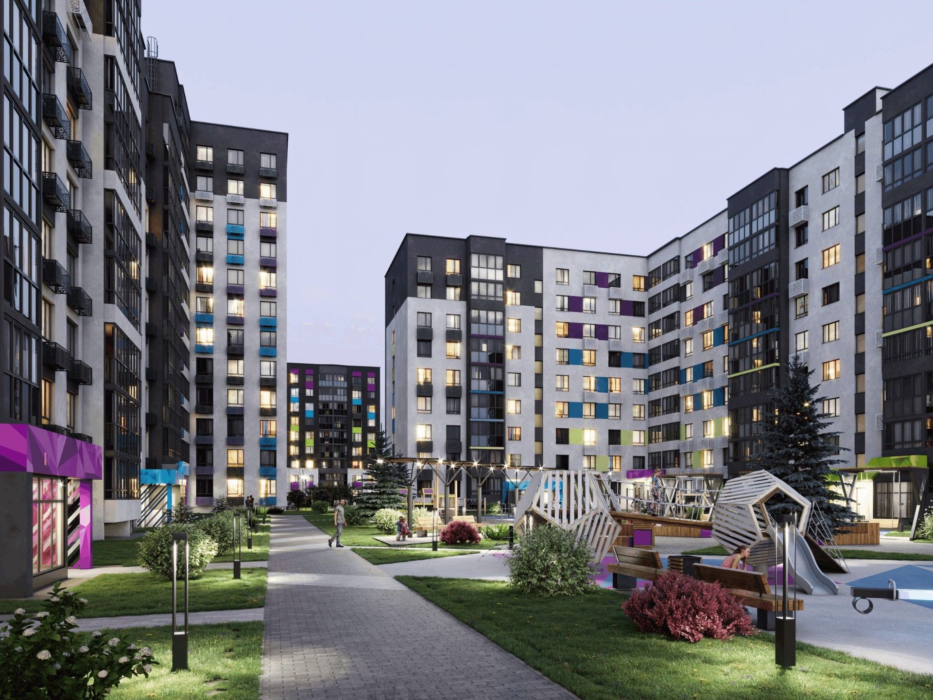 новостройки