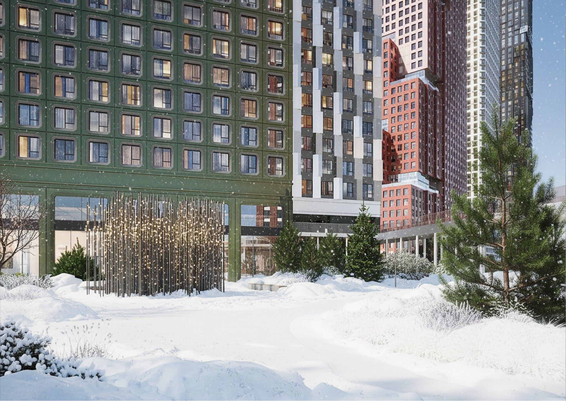 новостройки