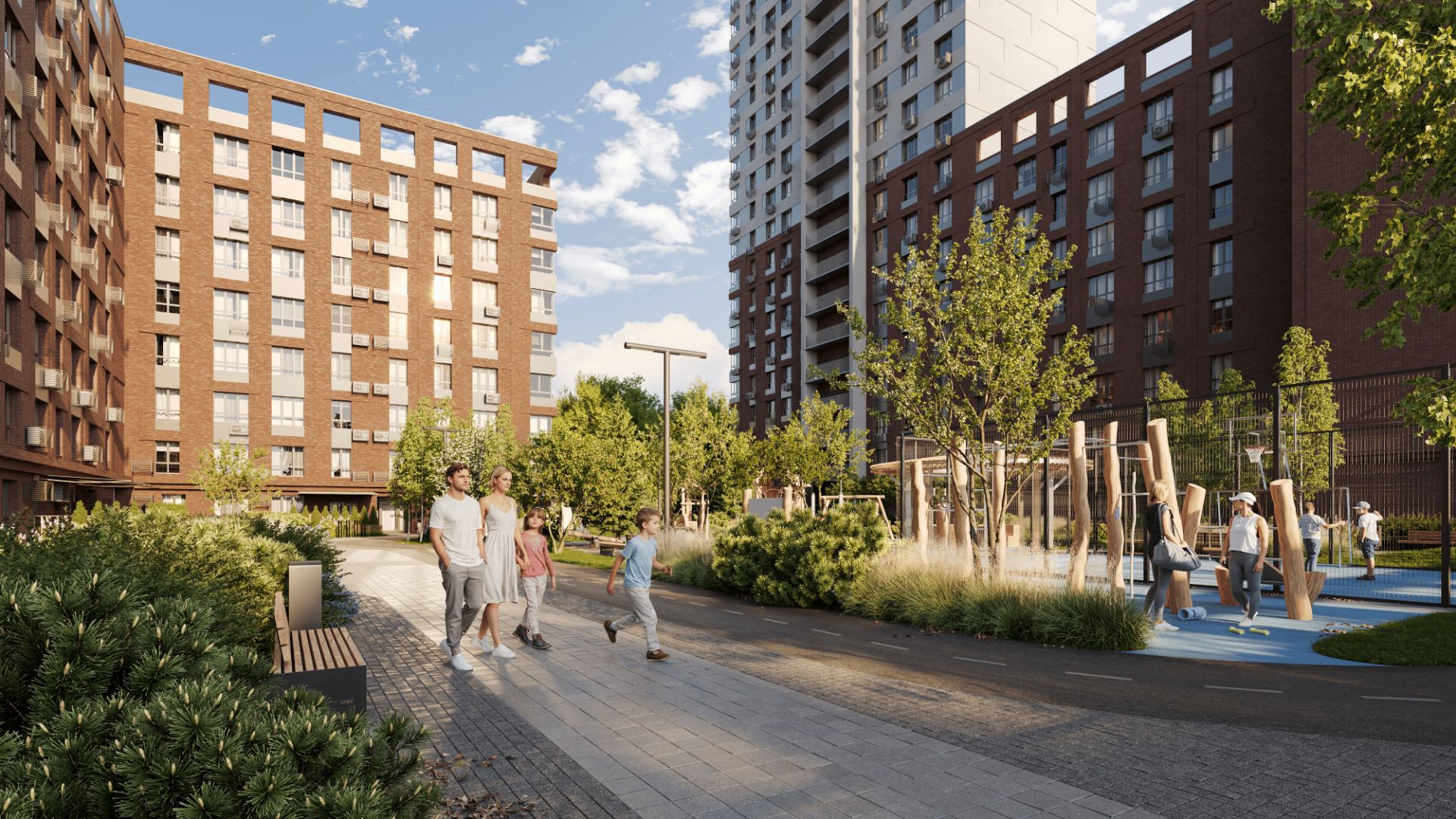 новостройки