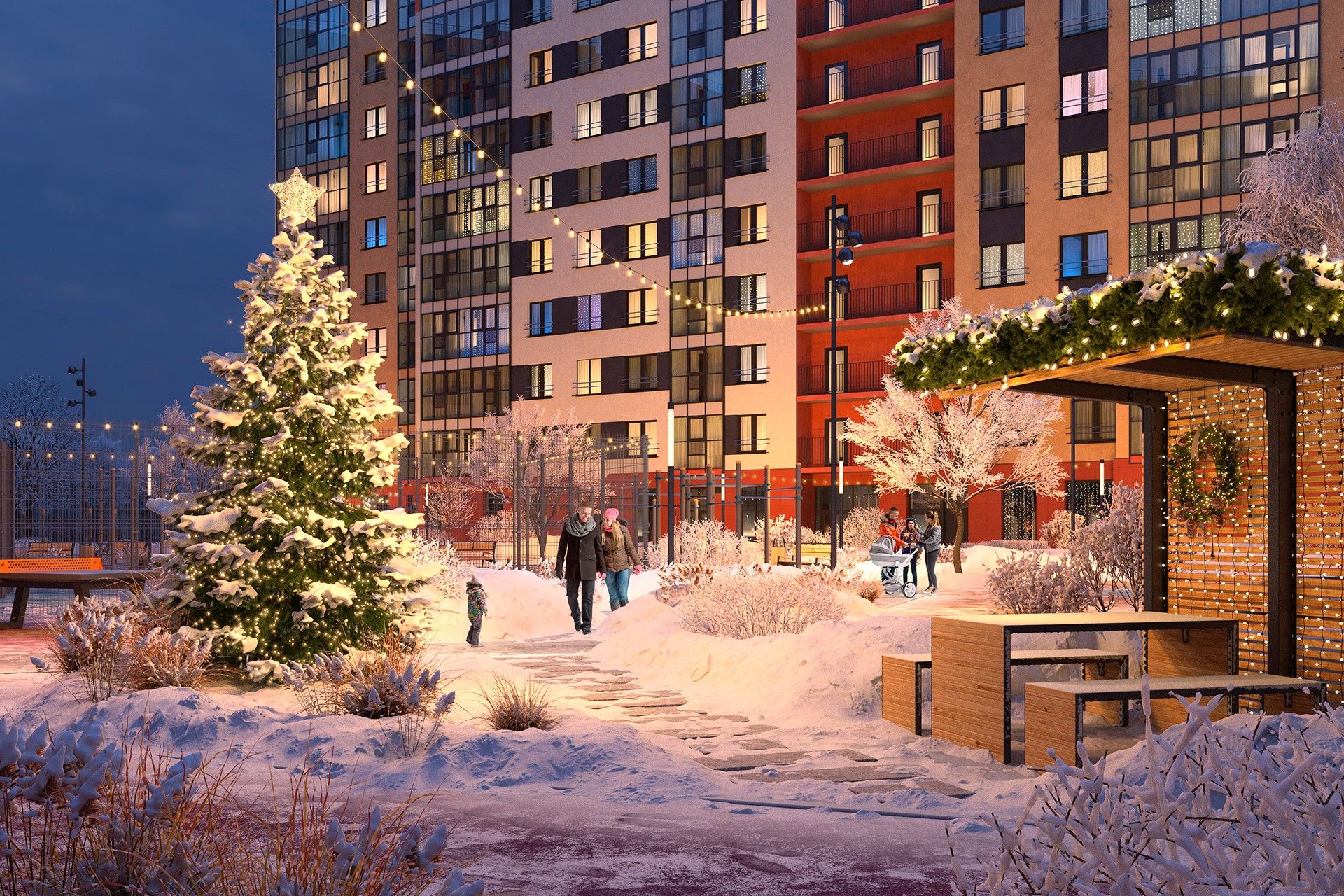 новостройки