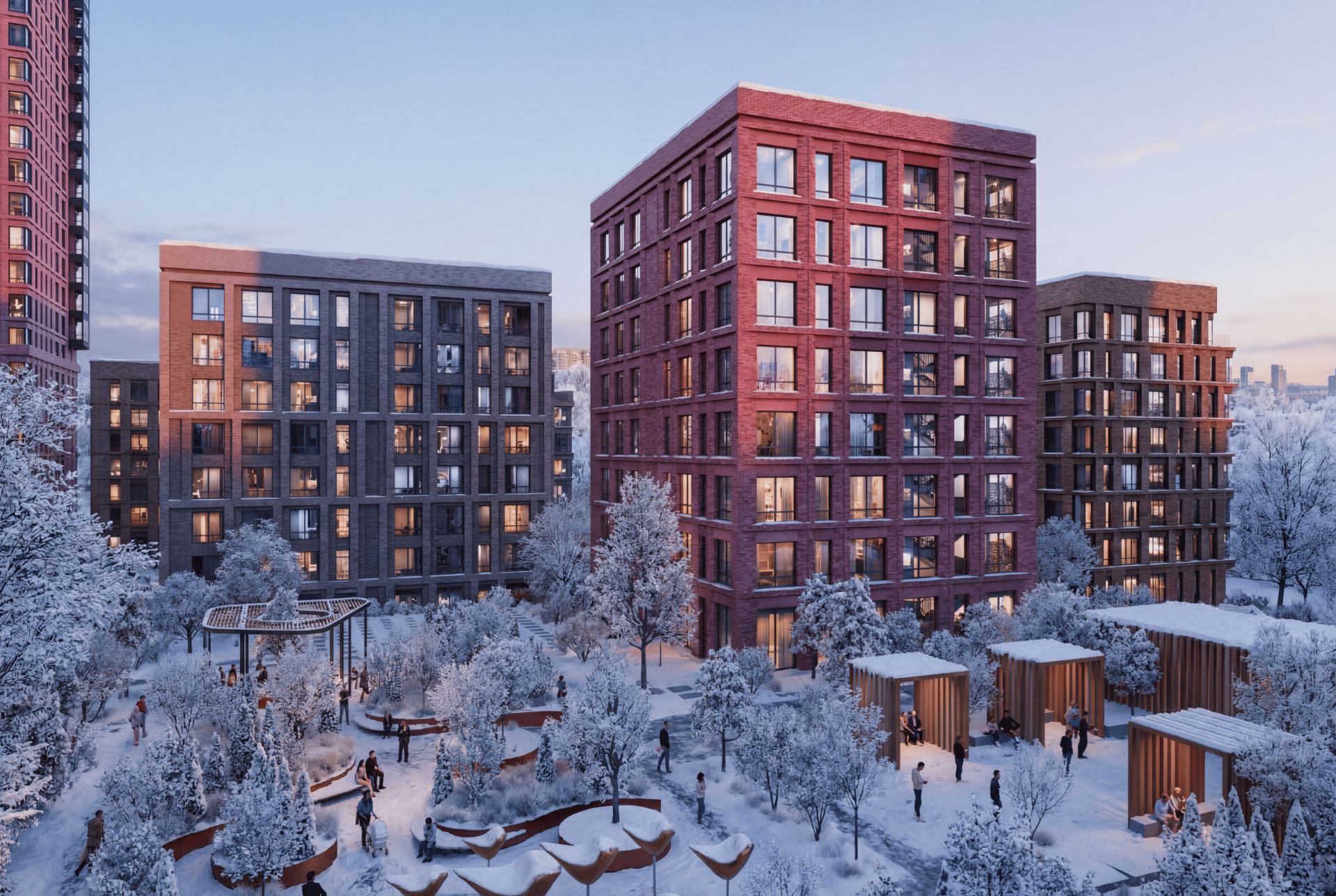 новостройки