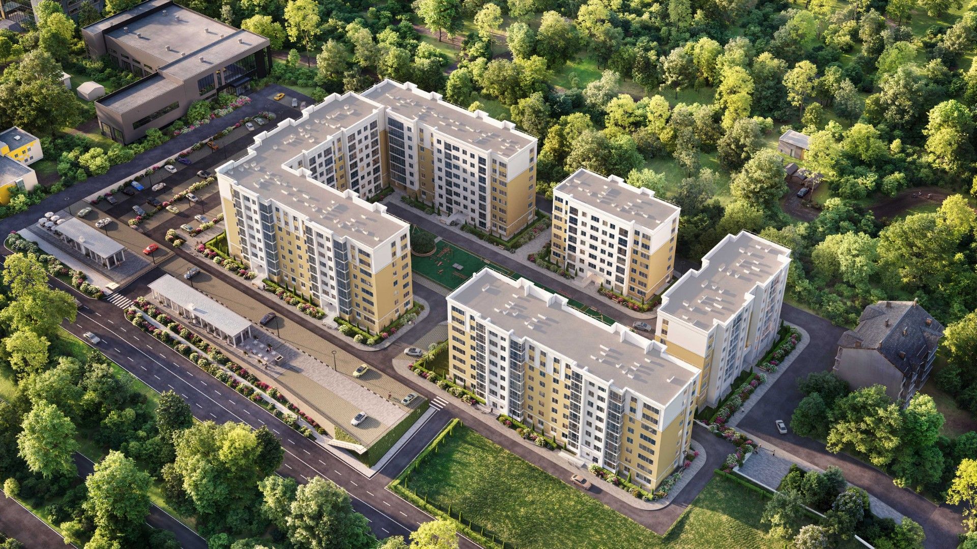 новостройки