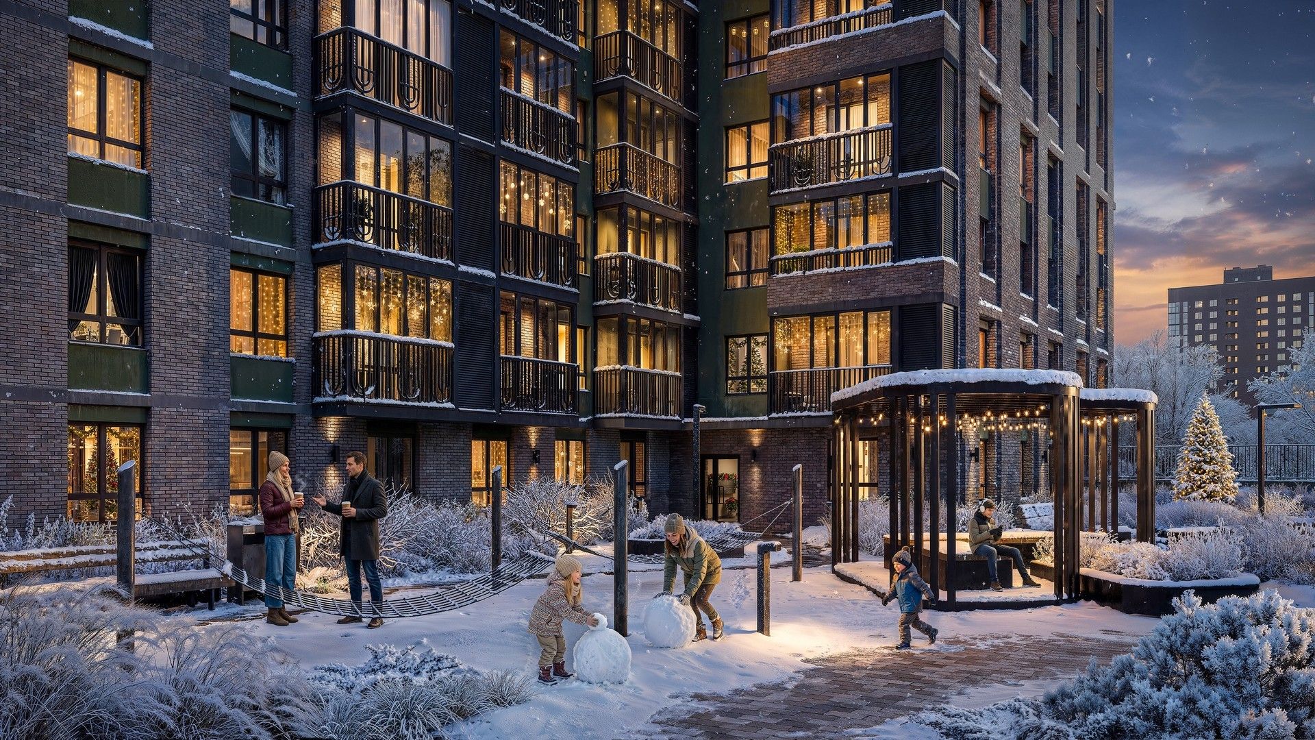 новостройки