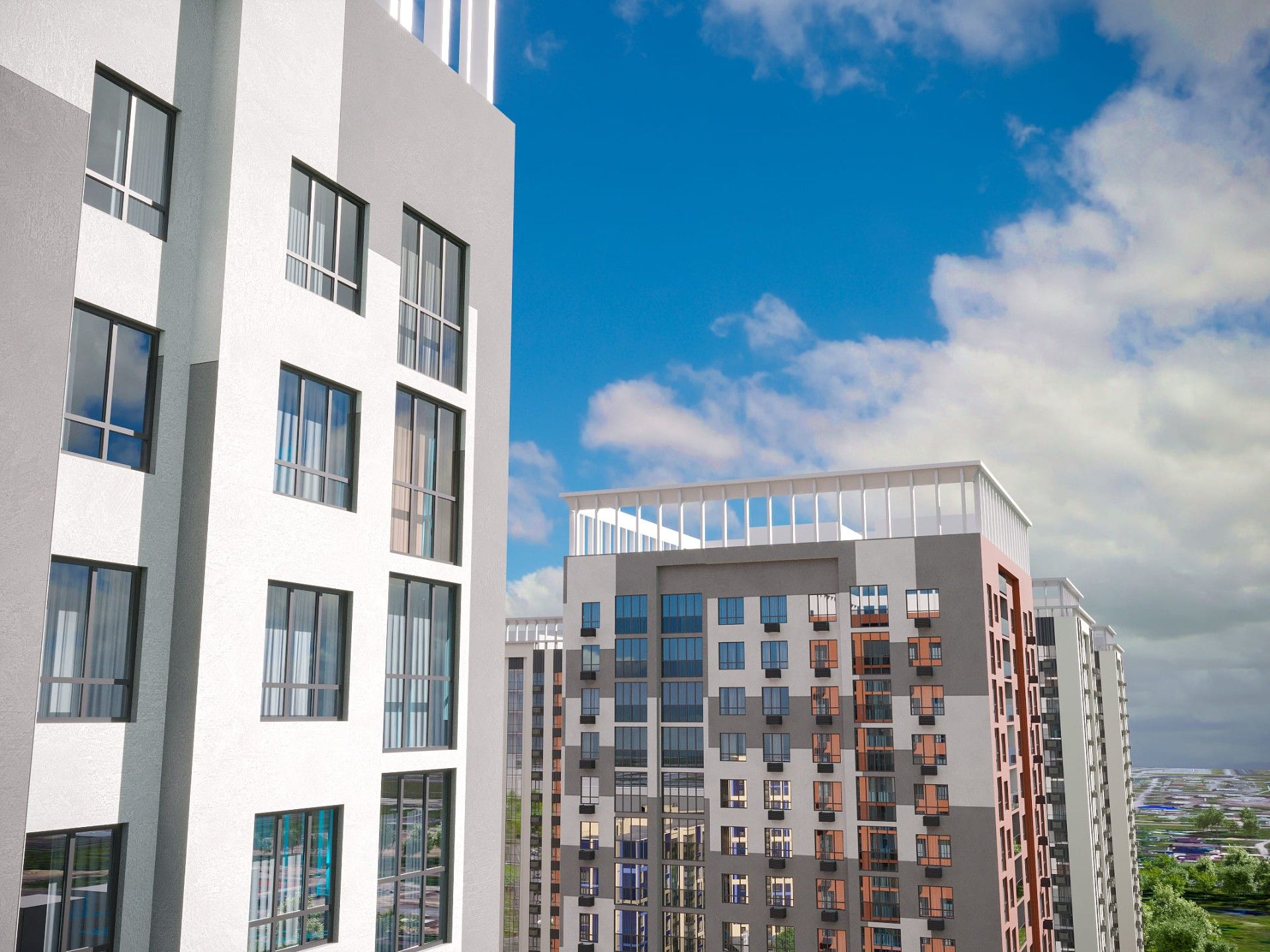 новостройки