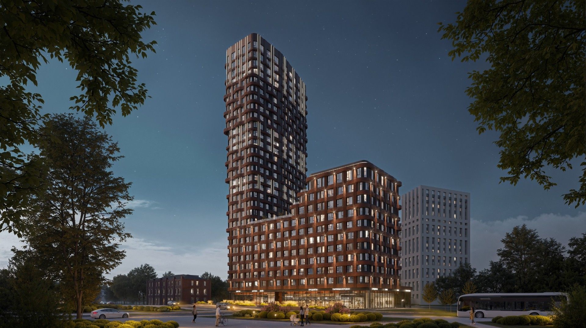 новостройки