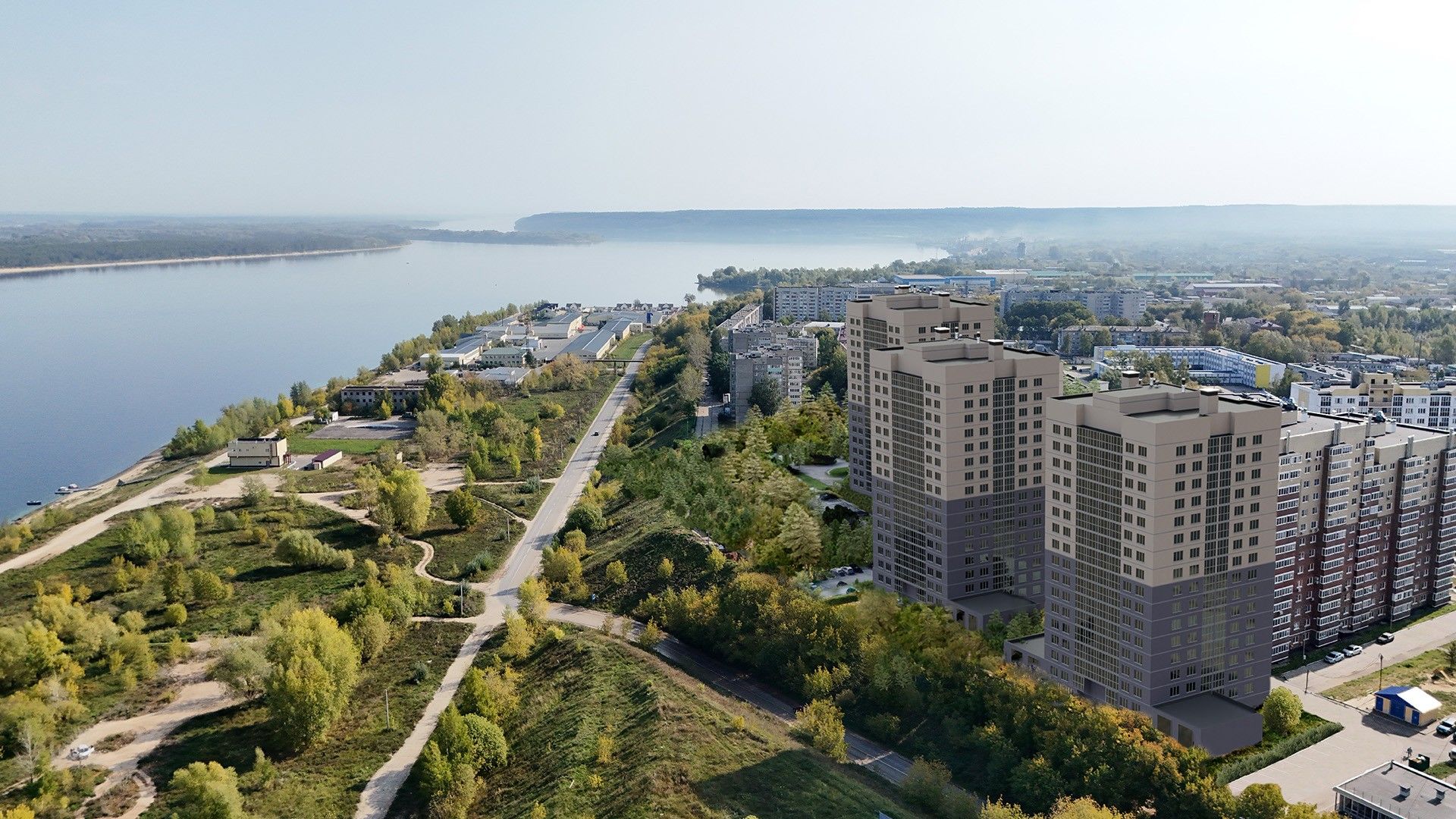 жилой комплекс Волжская Тройка