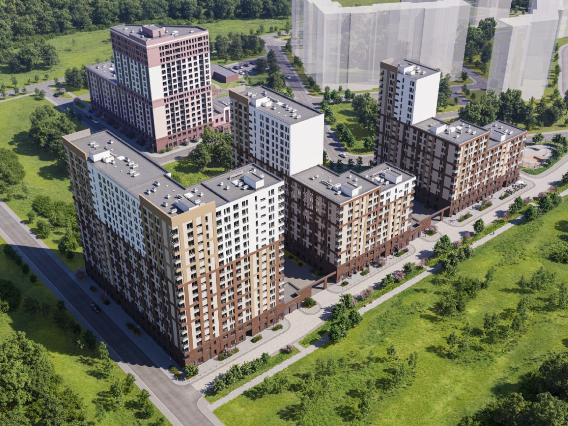 жилой комплекс Высота. Новодевяткино