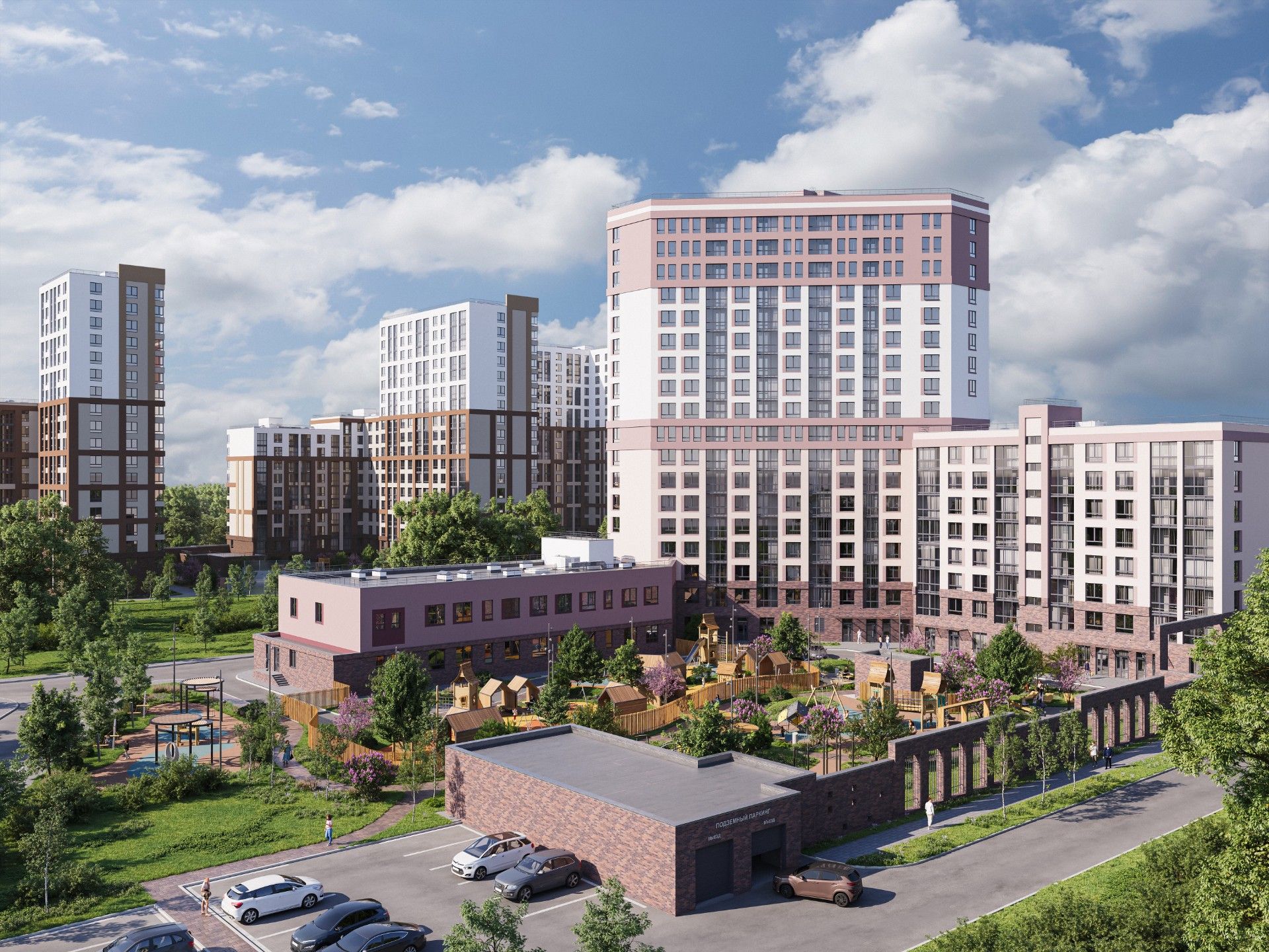 жилой комплекс Высота. Новодевяткино