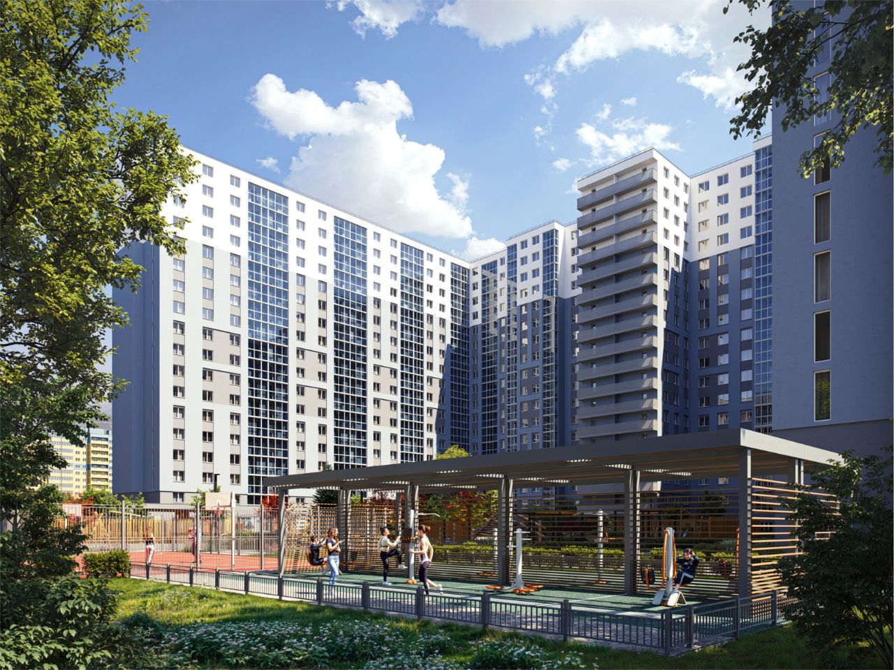 новостройки