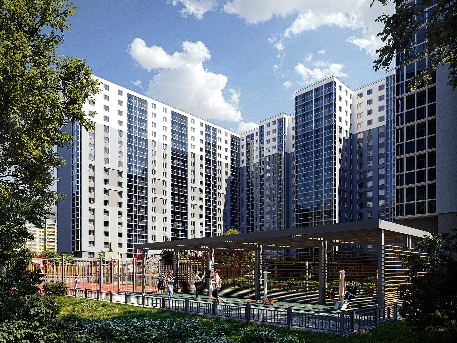 новостройки