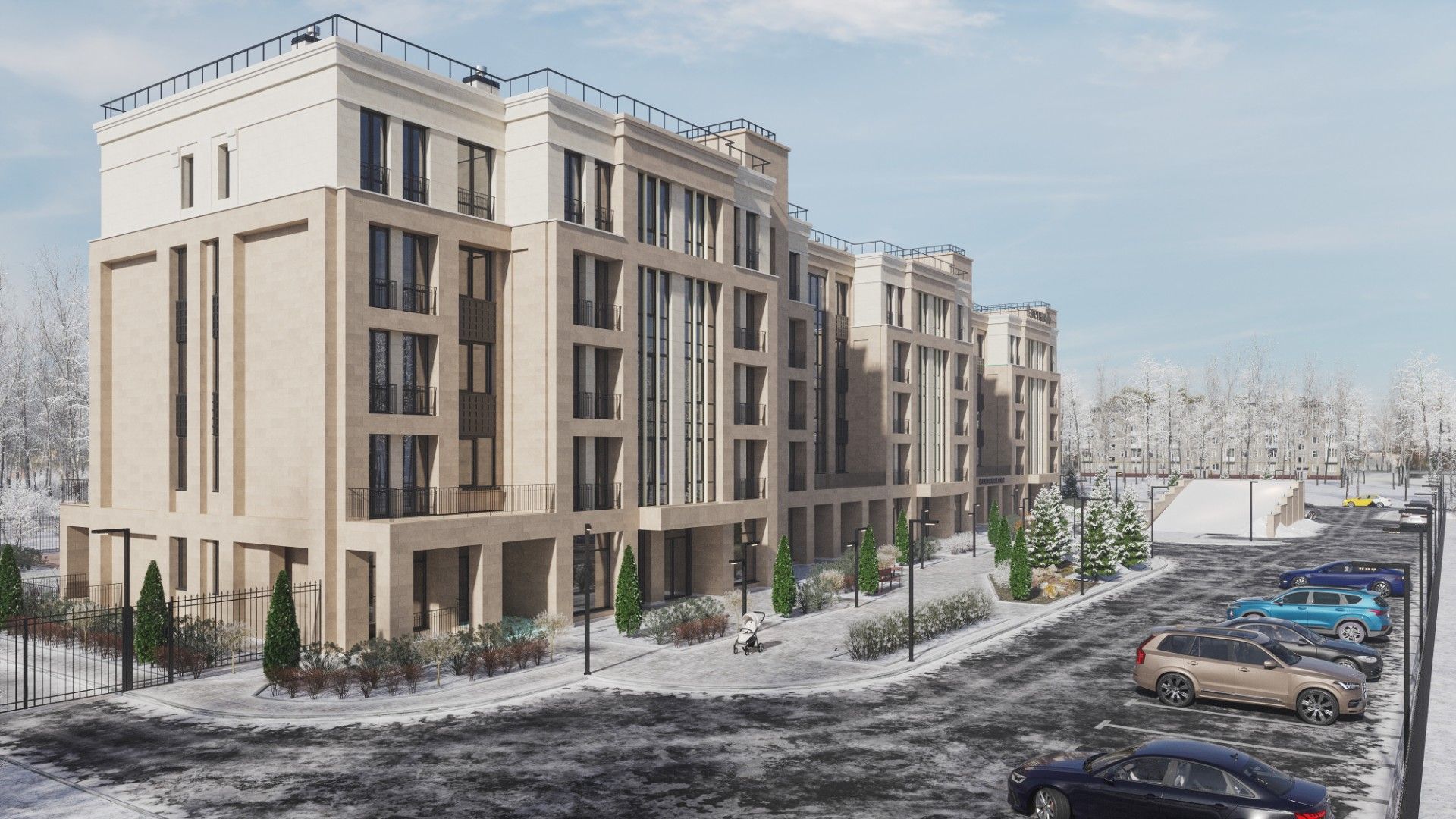 жилой комплекс Взлетная 16