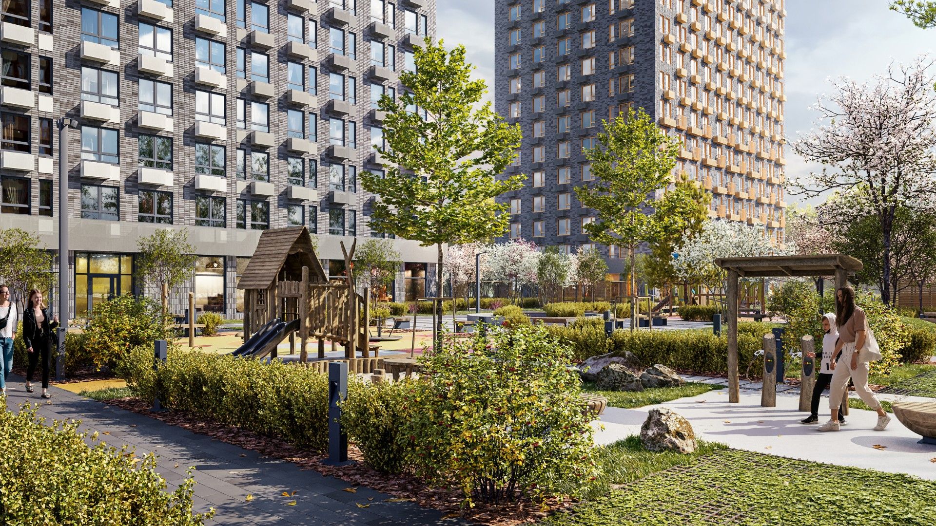 новостройки