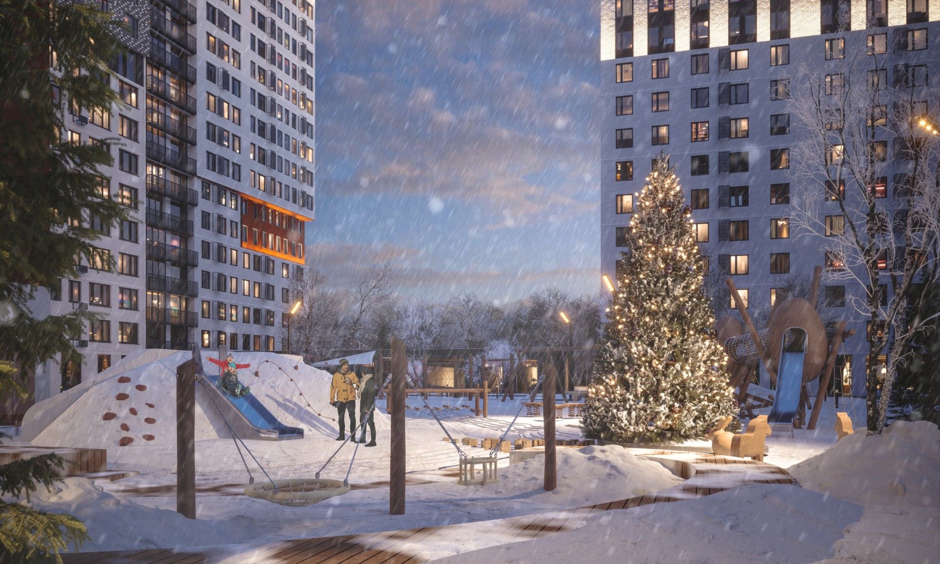 новостройки