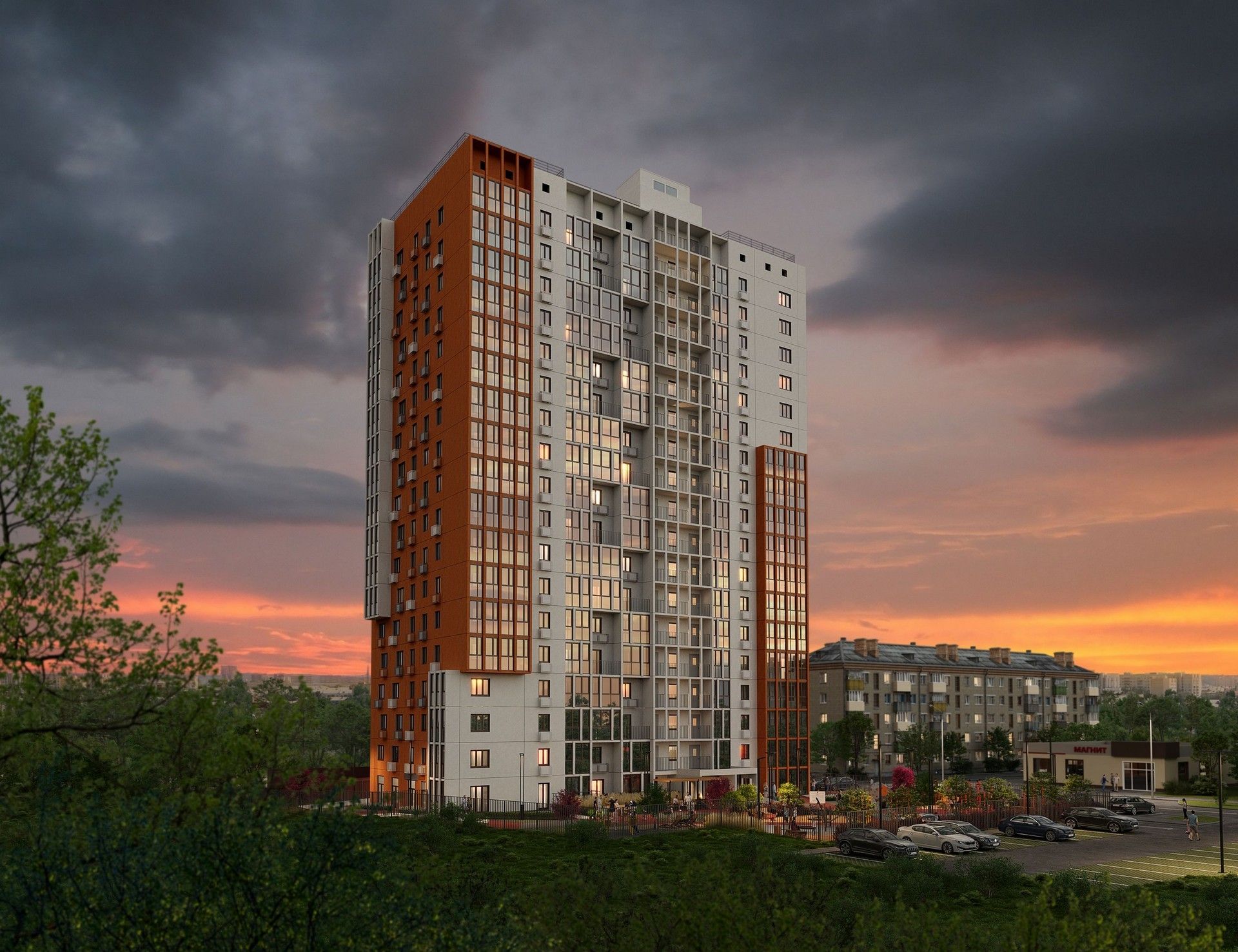 купить квартиру в ЖК Заручейный