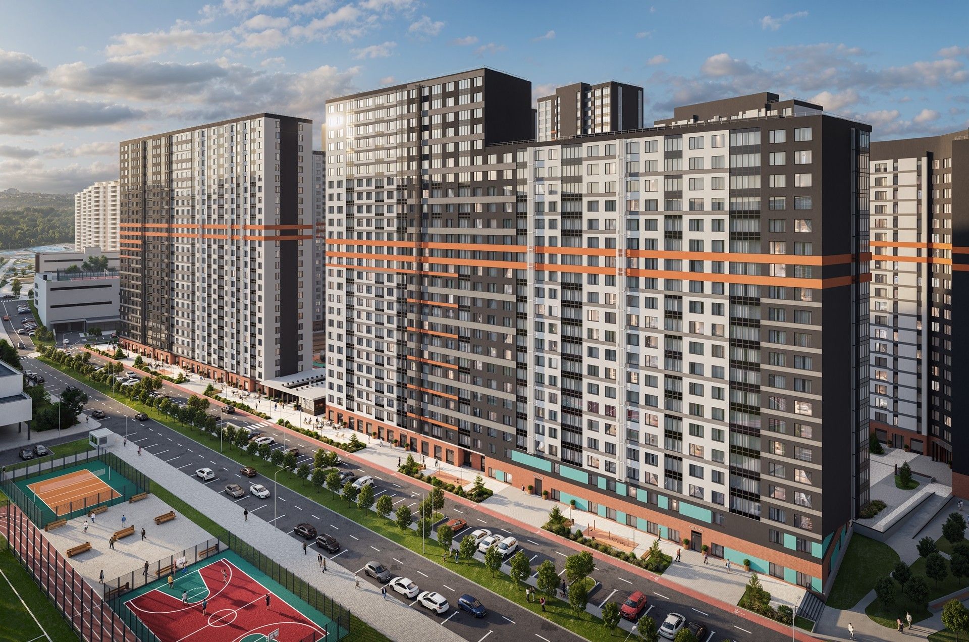 новостройки