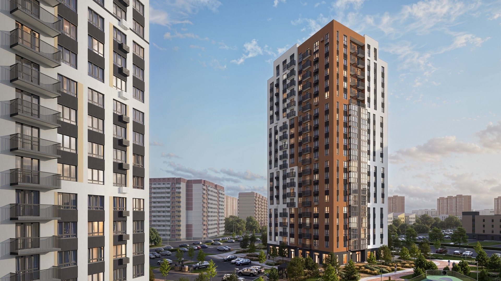 новостройки